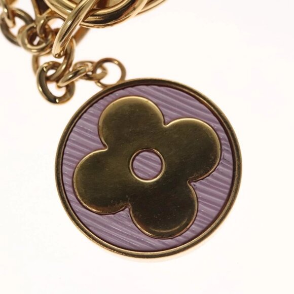 LOUIS VUITTON Porte Cles Spring Street Charm metal Gold - Picture 3 of 15